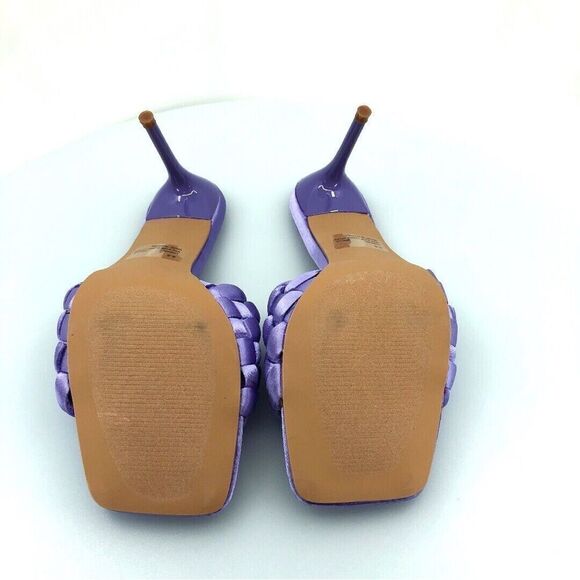 Cape Robbins Miella weaved heel sandals size 7.5 - Picture 4 of 4